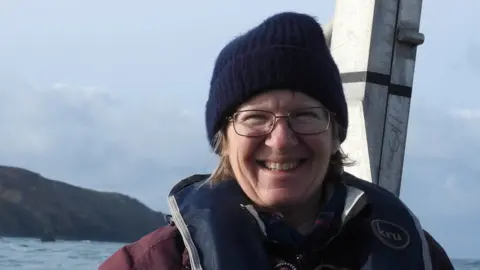 Cornwall Wildlife Trust Kate Williams, award winner