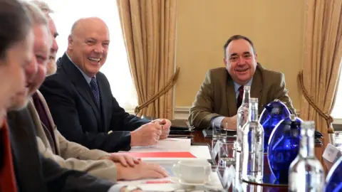 PA Media Jim McColl Alex Salmond