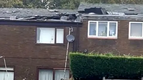 Lancashire Police Tornado damage