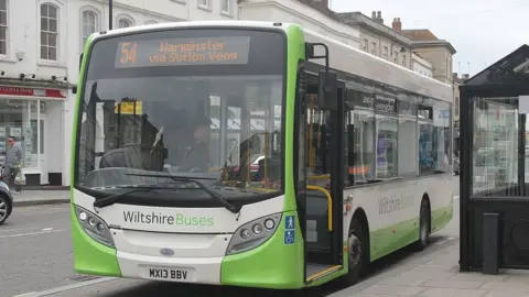 Geograph A bus in Wiltshire