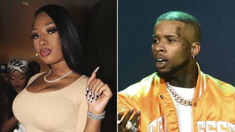 Megan Thee Stallion claims Tory Lanez shot her in feet - BBC News