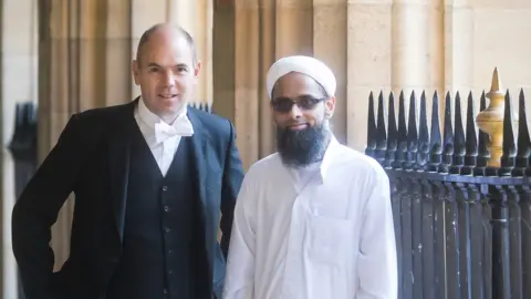 Eton College Simon Henderson and Hamid Patel at Eton College