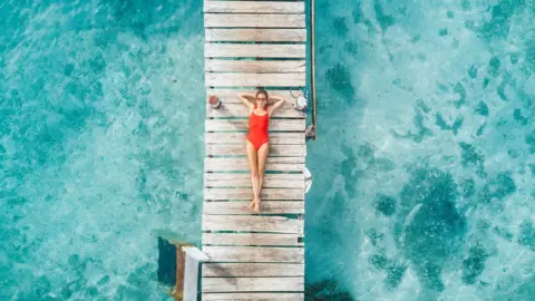 Getty Images Woman relaxing