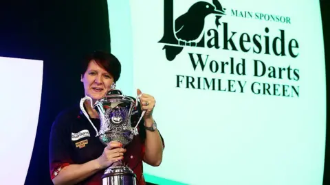 Getty Images Lisa Ashton, darts player