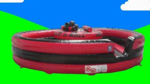 Nottinghamshire Police Bouncy castle