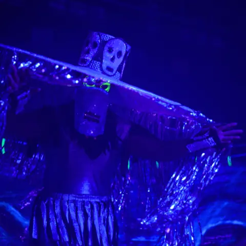 Anna de Escobar Costume at behind the scenes shoot