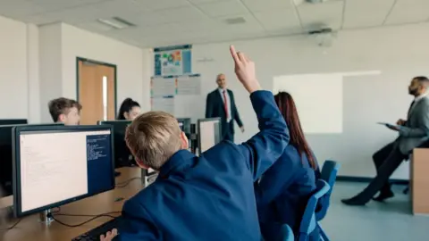 Getty Images Students in a high school