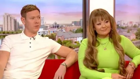 BBC Dean Holden and Danielle Nicholls