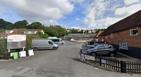 Google A Google street view image of Rose Industrial Estate in Marlow Bottom