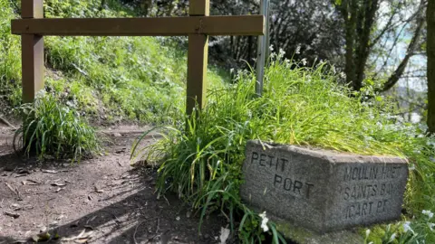 BBC Moulin Huet and sign
