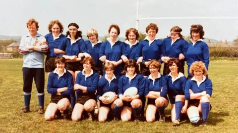 Mary McPortland A photo of Ulverston Wildcats in 1983