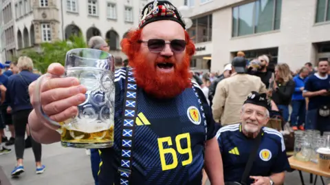Scotland fans in Munich