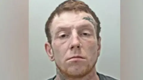 Lancashire Police Police mugshot of Daniel Hardcastle 