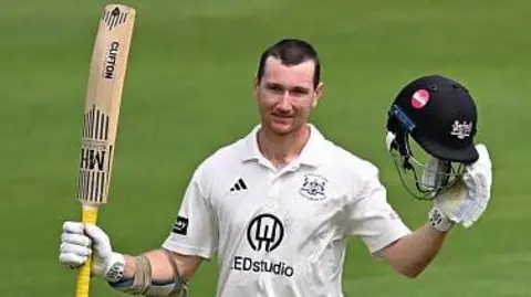 James Bracey acknowledges the applause of the crowd