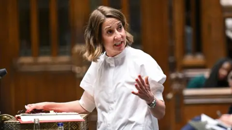 House of Commons Liz Kendall speaking in the House of Commons