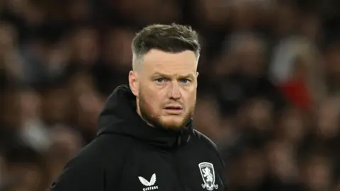 Kim Hellberg during the Southampton v Middlesbrough match 