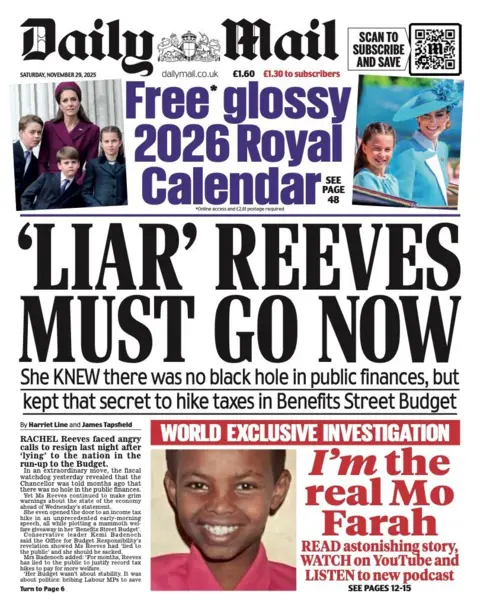  "'Liar' Reeves must go now".