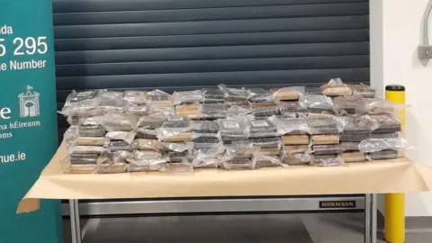 Rosslare: Man arrested after cocaine worth €14.2m seized