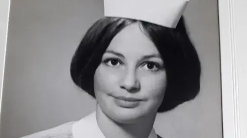 Doreen Lewis Doreen Lewis in 1970 in her nurses uniform