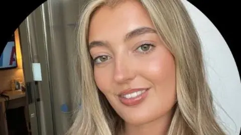 West Yorkshire Police A selfie of Georgia Bendelow. She had blonde hair and brown eyes.