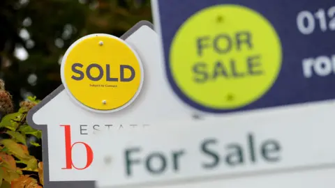 Some for sale house signs.