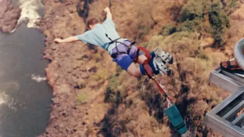 Supplied Nick Bryan bungee-jumping