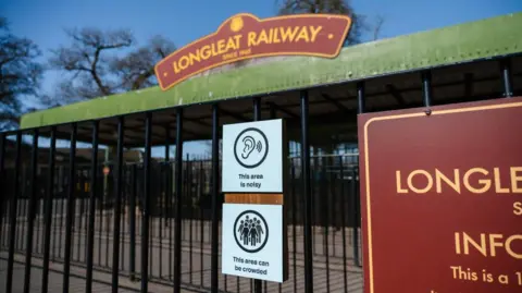 Longleat Safari Park New special education needs (SEN) signage at Longleat Safari Park