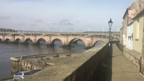 Canon Alan Hughes Wide photo of Berwick Bridge