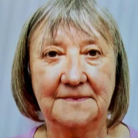 Police Scotland A woman with short blonde-ish hair and brown eyes looks into the camera