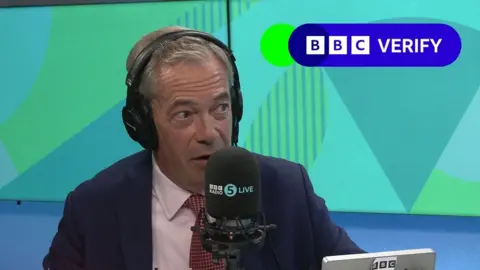 BBC Nigel Farage on BBC Radio 5 Live