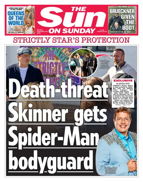  "Death-threat Skinner gets Spider-Man bodyguard".