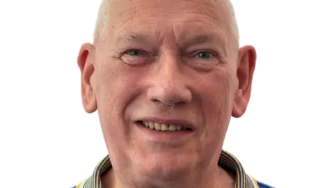 Portrait shot of Tony Challis