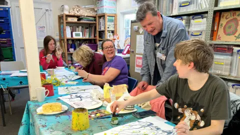 Shaun Peel/BBC The Art Ministry in Hadleigh