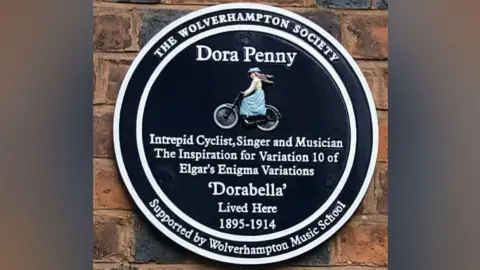 The Wolverhampton Society Dora Penny plaque