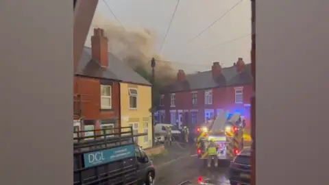 Melton lightning strike