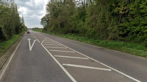 The A48 in Gloucestershire