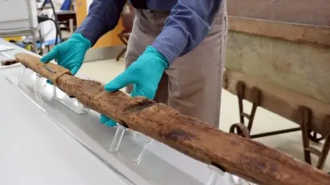 Lancashire County Council Roman spear