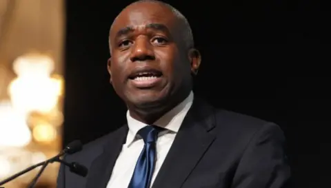 PA Media David Lammy 
