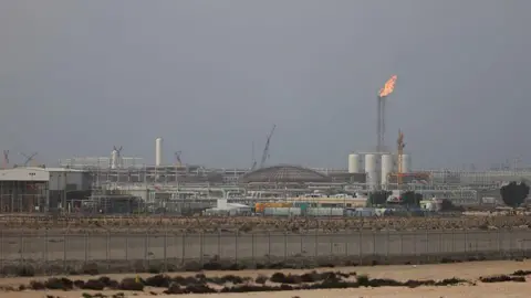 QatarEnergy's operating facilities in Ras Laffan Industrial City. Photo: 3 March 2026