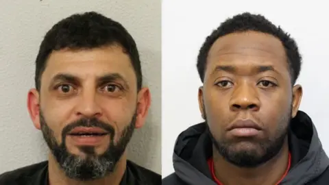 Met Police From left: Isay Stoyanov and Kyrie Mitchell-Peart