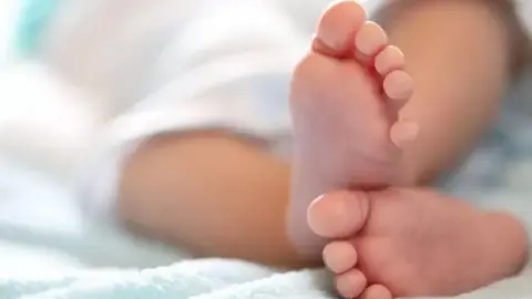 A generic image of a baby's feet.