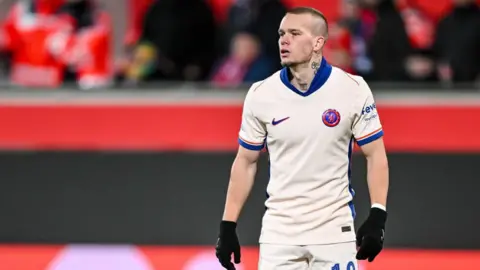 Chelsea winger Mykhailo Mudryk