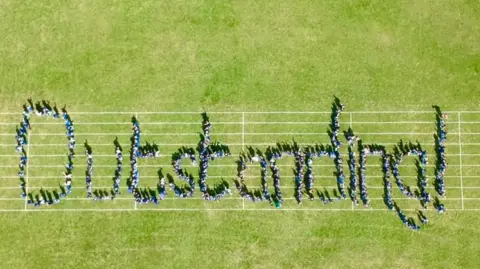 BBC Children spell out outstanding 