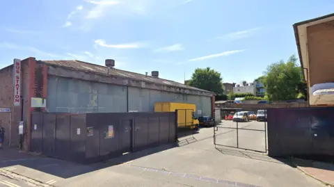 Google Lewes bus station in Eastgate Street.