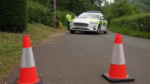 Police in Tintern