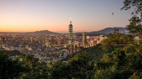 AFP Skyline view of Taipei, capital of Taiwan