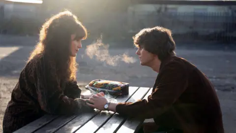 BBC/BANIJAY RIGHT/KUDOS Two characters in a scene in This Town