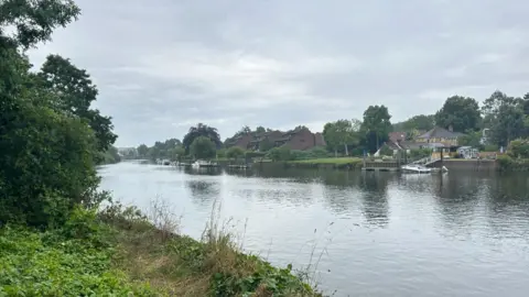 The River Thames near Ham Lands