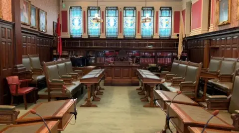 BBC House of Keys chamber