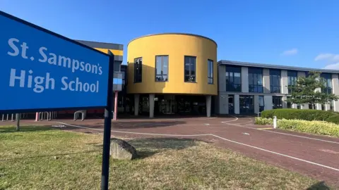 BBC A photo of the school